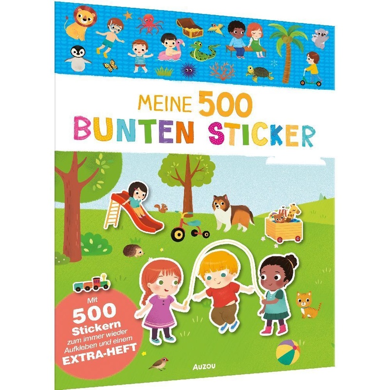 Meine 500 bunten Sticker von Auzou