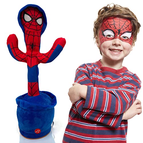 Ava's Toys Tanzendes Spielzeug – Superhero Spinnenroboter interaktiv – sprechendes Spielzeug für Babys singt und tanzt – 120 Lieder – sprechendes blaues Spielzeug für Jungen und Mädchen – lustige Ava's Toys Tanzendes Spielzeug – Superhero Spinnenroboter interaktiv – sprechendes Spielzeug für Babys singt und tanzt – 120 Lieder – sprechendes blaues Spielzeug für Jungen und Mädchen – lustige von Ava's Toys