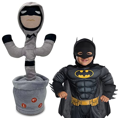 Ava's Toys Tanzspielzeug,Interaktiver Superhelden-Charakter,singendes und sprechendes Baby sprechendes Spielzeug,3 Lautstärkenverstellung,lustiger und interaktiver tanzender Kaktus mit LED-Lichtern Ava's Toys Tanzspielzeug,Interaktiver Superhelden-Charakter,singendes und sprechendes Baby sprechendes Spielzeug,3 Lautstärkenverstellung,lustiger und interaktiver tanzender Kaktus mit LED-Lichtern von Ava's Toys