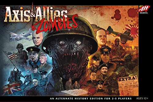 Avalon Hill / Wizards of the Coast: Axis & Allies and Zombies - Brettspiel, Englisch von Avalon Hill