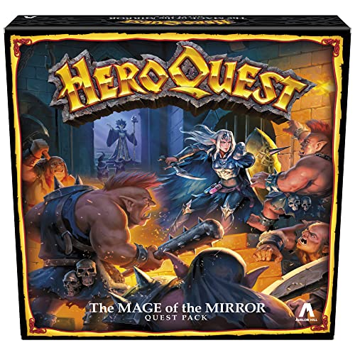 Avalon Hill Heroquest The Mage of Mirror Quest Pack, Rollenspiel, benötigt System zum Spielen, F7539, Mehrfarbig von Avalon Hill