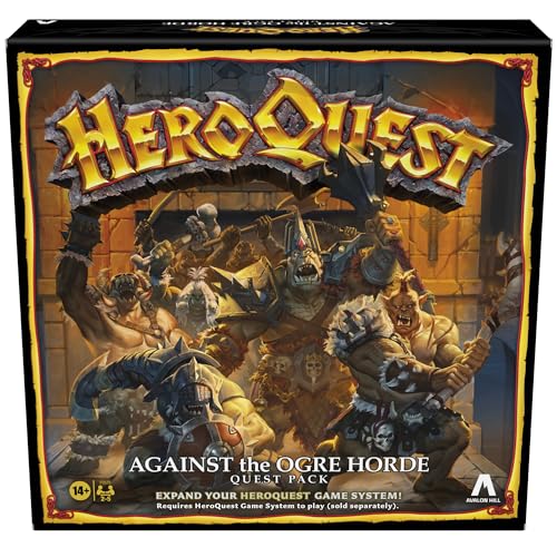 Avalon Hill HeroQuest Die Horde der Oger Abenteuerpack, Rollenspiel, HeroQuest Basisspiel zum Spielen erforderlich - Englische Fassung von Avalon Hill