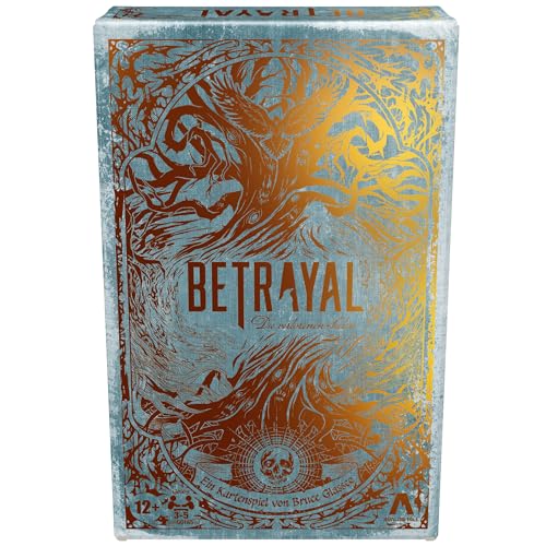 Avalon Hill Betrayal Die verlorenen Seelen Kartenspiel, von Tarot inspiriertes Spiel mit geheimen Rollen - Deutsche Fassung, Rot, Weiß, Schwarz, Grau Avalon Hill Betrayal Die verlorenen Seelen Kartenspiel, von Tarot inspiriertes Spiel mit geheimen Rollen - Deutsche Fassung, Rot, Weiß, Schwarz, Grau von Avalon Hill