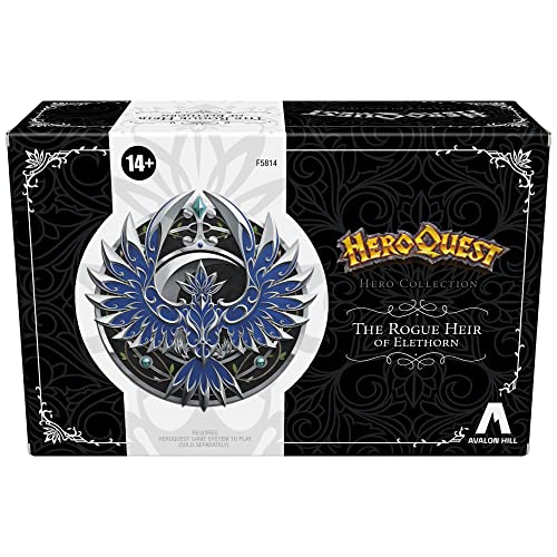 Hasbro Gaming F5814 HeroQuest Hero Collection The Rogue Erbe of Elethorn-Figuren, benötigt HeroQuest-Spielsystem zum Spielen (separat erhältlich), Mehrfarbig von Avalon Hill