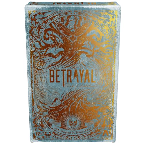 Verrayal Deck of Lost Souls Kartenspiel, Tarot-inspiriertes Geheimrollen-Spiel, ab 12 Jahren, 3 bis 5 Spieler, 20 Minuten Durchschn. Kooperative Strategiespiele von Avalon Hill