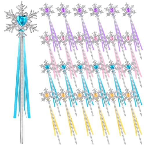 Avauoso 24 Stück Feenstab 30 cm, mehrfarbig, Prinzessinnen-Zauberstab, Schneefee, Zauberstäbe, Prinzessinnen-Verkleidungszubehör, Geschenke für Geburtstagsparty, Geschenke, Halloween, Weihnachten Avauoso 24 Stück Feenstab 30 cm, mehrfarbig, Prinzessinnen-Zauberstab, Schneefee, Zauberstäbe, Prinzessinnen-Verkleidungszubehör, Geschenke für Geburtstagsparty, Geschenke, Halloween, Weihnachten von Avauoso