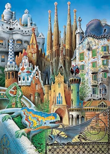 AveJoys Puzzle für Erwachsene 1000 Teile Barcelona Gaudi 70 x 50 cm Puzzles für Erwachsene Pädagogisches Spiel Herausforderung Spielzeug 1000 Teile Puzzles für Erwachsene Kinder AveJoys Puzzle für Erwachsene 1000 Teile Barcelona Gaudi 70 x 50 cm Puzzles für Erwachsene Pädagogisches Spiel Herausforderung Spielzeug 1000 Teile Puzzles für Erwachsene Kinder von AveJoys