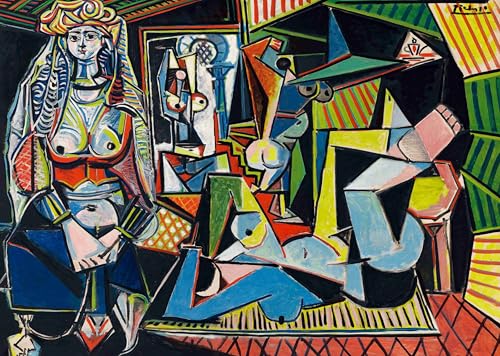 AveJoys Puzzle für Erwachsene 1000 Teile Die Frau von Algier von Pablo Picasso 70 x 50 cm Puzzles für Erwachsene Pädagogisches Spiel Herausforderung Spielzeug 1000 Teile Puzzles für Erwachsene Kinder AveJoys Puzzle für Erwachsene 1000 Teile Die Frau von Algier von Pablo Picasso 70 x 50 cm Puzzles für Erwachsene Pädagogisches Spiel Herausforderung Spielzeug 1000 Teile Puzzles für Erwachsene Kinder von AveJoys