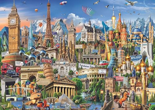 AveJoys Puzzle für Erwachsene 1000 Teile Europäische Sehenswürdigkeiten 70 x 50 cm Puzzles für Erwachsene Pädagogisches Spiel Herausforderung Spielzeug 1000 Teile Puzzles für Erwachsene Kinder AveJoys Puzzle für Erwachsene 1000 Teile Europäische Sehenswürdigkeiten 70 x 50 cm Puzzles für Erwachsene Pädagogisches Spiel Herausforderung Spielzeug 1000 Teile Puzzles für Erwachsene Kinder von AveJoys