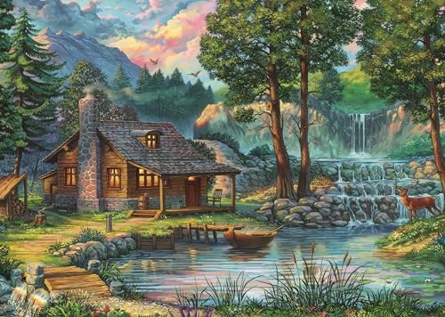 AveJoys Puzzle für Erwachsene 1000 Teile Hirsch Bleating Villa 70 x 50 cm Puzzles für Erwachsene Pädagogisches Spiel Herausforderung Spielzeug 1000 Teile Puzzles für Erwachsene Kinder AveJoys Puzzle für Erwachsene 1000 Teile Hirsch Bleating Villa 70 x 50 cm Puzzles für Erwachsene Pädagogisches Spiel Herausforderung Spielzeug 1000 Teile Puzzles für Erwachsene Kinder von AveJoys