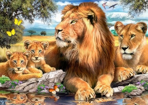 AveJoys Puzzle für Erwachsene 1000 Teile Lion Familie 70 x 50 cm Puzzles für Erwachsene Pädagogisches Spiel Herausforderung Spielzeug 1000 Teile Puzzles für Erwachsene Kinder AveJoys Puzzle für Erwachsene 1000 Teile Lion Familie 70 x 50 cm Puzzles für Erwachsene Pädagogisches Spiel Herausforderung Spielzeug 1000 Teile Puzzles für Erwachsene Kinder von AveJoys