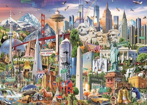 AveJoys Puzzle für Erwachsene 1000 Teile Symbole Nordamerikas 70 x 50 cm Puzzles für Erwachsene Pädagogisches Spiel Herausforderung Spielzeug 1000 Teile Puzzles für Erwachsene Kinder AveJoys Puzzle für Erwachsene 1000 Teile Symbole Nordamerikas 70 x 50 cm Puzzles für Erwachsene Pädagogisches Spiel Herausforderung Spielzeug 1000 Teile Puzzles für Erwachsene Kinder von AveJoys
