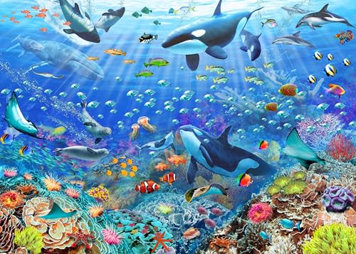 AveJoys Puzzle für Erwachsene 1000 Teile Unterwasserwelt 70 x 50 cm Puzzles für Erwachsene Pädagogisches Spiel Herausforderung Spielzeug 1000 Teile Puzzles für Erwachsene Kinder AveJoys Puzzle für Erwachsene 1000 Teile Unterwasserwelt 70 x 50 cm Puzzles für Erwachsene Pädagogisches Spiel Herausforderung Spielzeug 1000 Teile Puzzles für Erwachsene Kinder von AveJoys