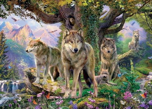 AveJoys Puzzle für Erwachsene 1000 Teile Wölfe im Wald 70 x 50 cm Puzzles für Erwachsene Pädagogisches Spiel Herausforderung Spielzeug 1000 Teile Puzzles für Erwachsene Kinder AveJoys Puzzle für Erwachsene 1000 Teile Wölfe im Wald 70 x 50 cm Puzzles für Erwachsene Pädagogisches Spiel Herausforderung Spielzeug 1000 Teile Puzzles für Erwachsene Kinder von AveJoys