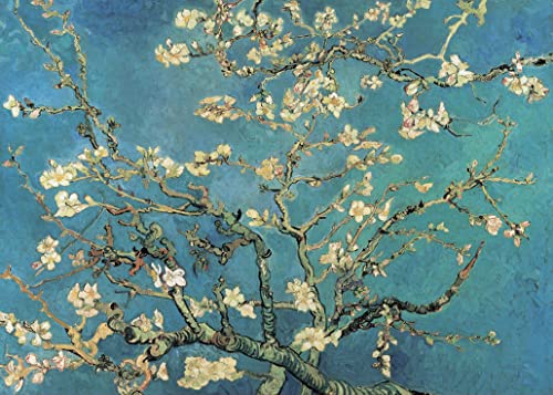 Puzzle 1000 Teile Erwachsene Mandelblüte von Vincent Van Gogh 70 x 50 cm Puzzles für Erwachsene Klassische Puzzles 1000 Teile Erwachsene Van Gogh Puzzles Schwer Erwachsene 1000 Teile von AveJoys