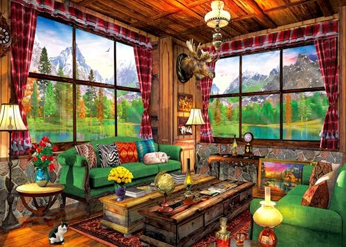 AveJoys Puzzle für Erwachsene 1000 Teile Elegantes und luxuriöses Haus 70 x 50 cm Puzzles für Erwachsene Pädagogisches Spiel Herausforderung Spielzeug 1000 Teile Puzzles für Erwachsene Kinder AveJoys Puzzle für Erwachsene 1000 Teile Elegantes und luxuriöses Haus 70 x 50 cm Puzzles für Erwachsene Pädagogisches Spiel Herausforderung Spielzeug 1000 Teile Puzzles für Erwachsene Kinder von AveJoys