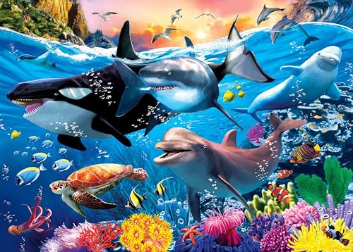 Puzzle für Erwachsene 1000 Teile Lebendiger Ozean 70 x 50 cm Puzzles für Erwachsene Pädagogisches Spiel Herausforderung Spielzeug 1000 Teile Puzzles für Erwachsene Kinder Puzzle für Erwachsene 1000 Teile Lebendiger Ozean 70 x 50 cm Puzzles für Erwachsene Pädagogisches Spiel Herausforderung Spielzeug 1000 Teile Puzzles für Erwachsene Kinder von AveJoys