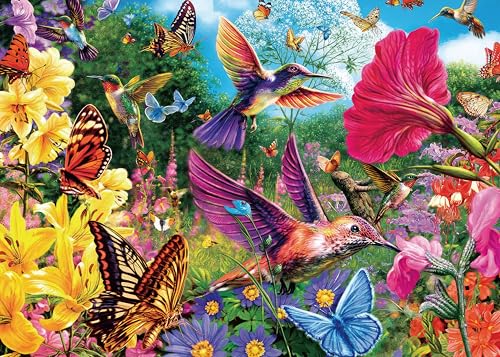 Puzzle für Erwachsene 1000 Teile Lila Kolibri 70 x 50 cm Puzzles für Erwachsene Pädagogisches Spiel Herausforderung Spielzeug 1000 Teile Puzzles für Erwachsene Kinder von AveJoys