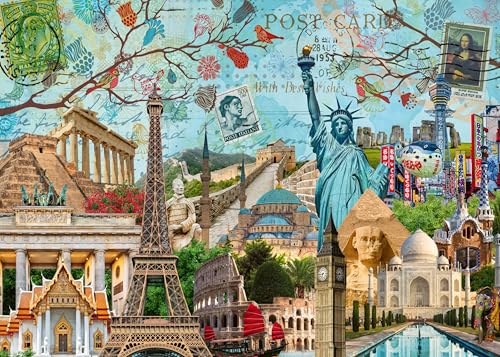 Puzzle für Erwachsene 1000 Teile Postkarte von Amerika 70 x 50 cm Puzzles für Erwachsene Pädagogisches Spiel Herausforderung Spielzeug 1000 Teile Puzzles für Erwachsene Kinder Puzzle für Erwachsene 1000 Teile Postkarte von Amerika 70 x 50 cm Puzzles für Erwachsene Pädagogisches Spiel Herausforderung Spielzeug 1000 Teile Puzzles für Erwachsene Kinder von AveJoys
