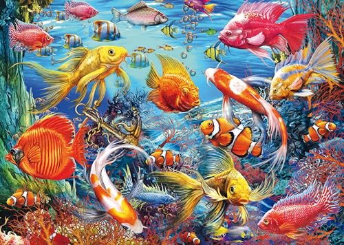 Puzzle für Erwachsene 1000 Teile Tropische Fische 70 x 50 cm Puzzles für Erwachsene Pädagogisches Spiel Herausforderung Spielzeug 1000 Teile Puzzles für Erwachsene Kinder Puzzle für Erwachsene 1000 Teile Tropische Fische 70 x 50 cm Puzzles für Erwachsene Pädagogisches Spiel Herausforderung Spielzeug 1000 Teile Puzzles für Erwachsene Kinder von AveJoys