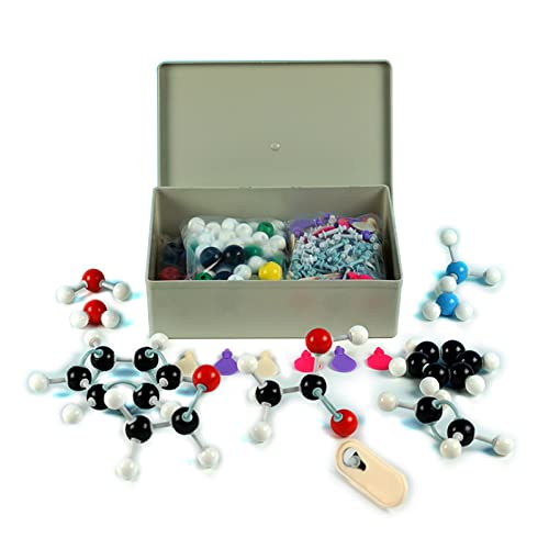 307-teiliges Chemie-Molekularmodellbausatz, Schüler und Lehrer-Set, für organische und anorganische Chemie, zum Lernen von Molekularmodellen von Avejjbaey
