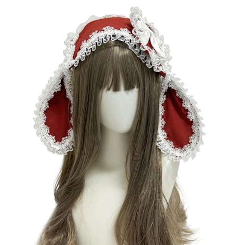 Avejjbaey Kids Cosplay Kaninchen Haarband Für Party Halloween Headwear Musikfestivals Fotostand Requisiten Mädchen Foto Requisiten Gothic Spitzen Haar Accessoire Avejjbaey Kids Cosplay Kaninchen Haarband Für Party Halloween Headwear Musikfestivals Fotostand Requisiten Mädchen Foto Requisiten Gothic Spitzen Haar Accessoire von Avejjbaey