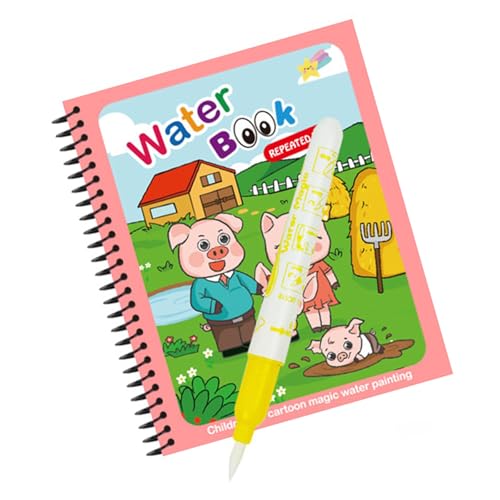 Avejjbaey Magische Wassermalerei Bücher Für Kleinkind Ohne Messkunst Aktivität Spielzeug Anregen Kreativität Und Lernentwicklung Kleinkind Bildungskunstzubehör Avejjbaey Magische Wassermalerei Bücher Für Kleinkind Ohne Messkunst Aktivität Spielzeug Anregen Kreativität Und Lernentwicklung Kleinkind Bildungskunstzubehör von Avejjbaey