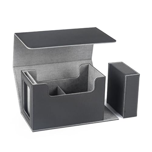 Avejjbaey Trading Card PU Leder Sammelkarte Spielzeug Container Mit Dices Tray Card Storage Case Card Collectors Trading Card Organisatoren PU Leather Gathering Card Toy Container Avejjbaey Trading Card PU Leder Sammelkarte Spielzeug Container Mit Dices Tray Card Storage Case Card Collectors Trading Card Organisatoren PU Leather Gathering Card Toy Container von Avejjbaey