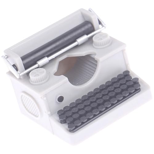 Avejjbaey Vintage Miniatur Typewriter Modell Retro Sammlerschreibtischverzierung Für Puppenhouses Szene Und Anzeige Nostalgisches Schreibmaschinenmodell Für Puppenhäuser Avejjbaey Vintage Miniatur Typewriter Modell Retro Sammlerschreibtischverzierung Für Puppenhouses Szene Und Anzeige Nostalgisches Schreibmaschinenmodell Für Puppenhäuser von Avejjbaey