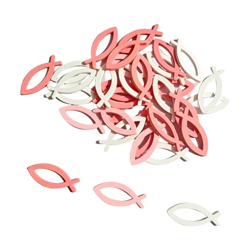 Holzfischtaufe Konfetti Set Von 90 Religiöse Zeremonie Tabelle Dekore Taufe Partyzubehör Für Kinder Kirche Event Taufen Kommunion Bestätigungsdekorationen von Avejjbaey