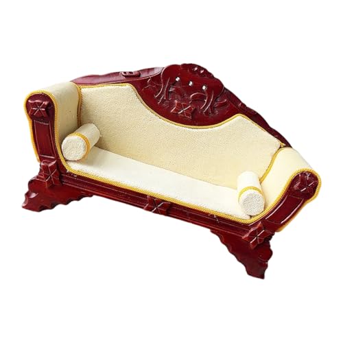 Realistisches 1:12 Puppenhäuser Wohnzimmermöbel-Set Holzsofa Sessel und Couchtisch Display Luxus Puppenhäuser Möbel Kollektion Realistisches 1:12 Puppenhäuser Wohnzimmermöbel-Set Holzsofa Sessel und Couchtisch Display Luxus Puppenhäuser Möbel Kollektion von Avejjbaey