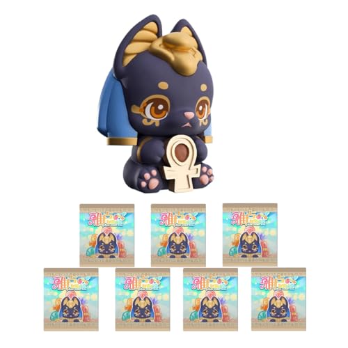 AARU Kindergarten Sweet Idol Serie Blind Box Action Figuren Mystery Box Nettes zufälliges Spielzeug Geburtstagsgeschenk Weihnachten Sammelspielzeug für Desktop Ornamente,7 PCS von Aven Rabbit