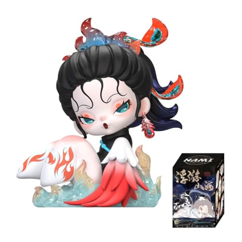 DODO NAMI Floating Mountain and Sea Serie Blind Box Action Figuren Mystery Box Nettes zufälliges Spielzeug Geburtstagsgeschenk Weihnachten Sammelspielzeug für Desktop Ornamente, 1PC von Aven Rabbit