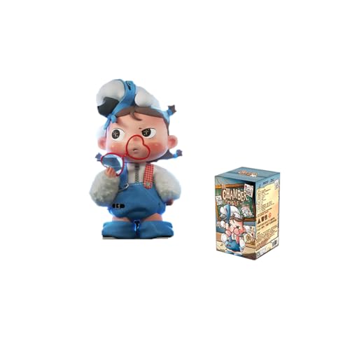 Dazey Detective Castle Secret Case Serie Blind Box Action Figuren Mystery Box Nettes zufälliges Spielzeug Geburtstagsgeschenk Weihnachten Sammelspielzeug für Desktop Ornamente, 1PC von Aven Rabbit