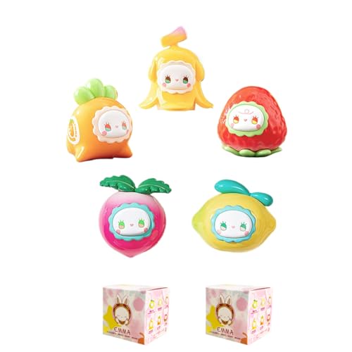 Emma Colorful Sweet Heart Beans Serie Blind Box Action Figuren Mystery Box Nettes zufälliges Spielzeug Geburtstagsgeschenk Weihnachten Sammelspielzeug für Desktop Ornamente, 2 PCS Emma Colorful Sweet Heart Beans Serie Blind Box Action Figuren Mystery Box Nettes zufälliges Spielzeug Geburtstagsgeschenk Weihnachten Sammelspielzeug für Desktop Ornamente, 2 PCS von Aven Rabbit