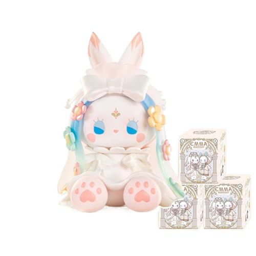 Emma Secret Forest Beloved Serie Blind Box Action Figuren Mystery Box Nette zufällige Spielzeuge Geburtstagsgeschenke Weihnachten Sammelspielzeug für Desktop Ornamente, 3 PCS von Aven Rabbit
