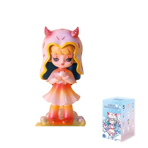 Liila Ocean Exploration Serie Blind Box Action Figuren Mystery Box Nettes zufälliges Spielzeug Geburtstagsgeschenk Weihnachten Sammelspielzeug für Desktop Ornamente, 1PC von Aven Rabbit