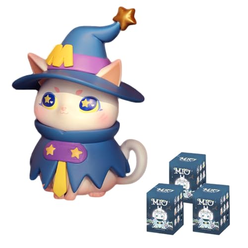 MIO Fantastic World Cat Serie Blind Box Action Figuren Mystery Box Nettes zufälliges Spielzeug Geburtstagsgeschenk Weihnachten Sammelspielzeug für Desktop Ornamente, 3 PCS MIO Fantastic World Cat Serie Blind Box Action Figuren Mystery Box Nettes zufälliges Spielzeug Geburtstagsgeschenk Weihnachten Sammelspielzeug für Desktop Ornamente, 3 PCS von Aven Rabbit
