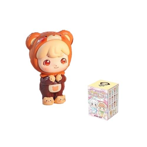MIRU Good Night Party Serie Blind Box Action Figuren Mystery Box Nettes zufälliges Spielzeug Geburtstagsgeschenk Weihnachten Sammelspielzeug für Desktop Ornamente, 1PC von Aven Rabbit