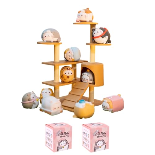 MOLANG 05 Katzen Cosplay Serie Blind Box Action Figuren Mystery Box niedliche Zufallsspielzeug Geburtstagsgeschenk Weihnachten Sammelspielzeug für Desktop Ornamente,2 PCS MOLANG 05 Katzen Cosplay Serie Blind Box Action Figuren Mystery Box niedliche Zufallsspielzeug Geburtstagsgeschenk Weihnachten Sammelspielzeug für Desktop Ornamente,2 PCS von Aven Rabbit