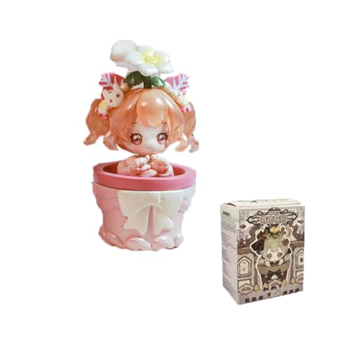 MOMOJI Miracle Garden Serie Blind Box Action Figuren Mystery Box Nettes zufälliges Spielzeug Geburtstagsgeschenk Weihnachten Sammelspielzeug für Desktop Ornamente, 1PC von Aven Rabbit