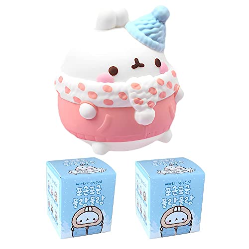 Molang Weihnachts-Hasen-Serie, Mystery-Box, Spielzeug, Blindbox, niedliche Sammelfigur, Action-Modell, Mädchen, Geburtstag, Überraschung, zufällige Blind-Taschen, Raum-Desktop-Dekoration (2 Stück) Molang Weihnachts-Hasen-Serie, Mystery-Box, Spielzeug, Blindbox, niedliche Sammelfigur, Action-Modell, Mädchen, Geburtstag, Überraschung, zufällige Blind-Taschen, Raum-Desktop-Dekoration (2 Stück) von Aven Rabbit