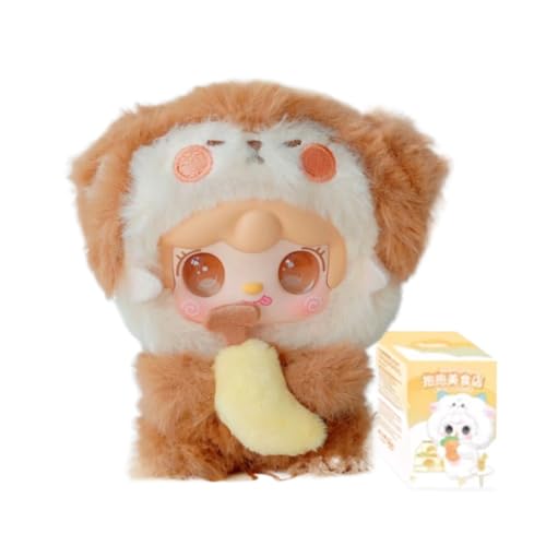 Yooki Gourmet Restaurant Serie Blind Box Action Figuren Mystery Box Nettes zufälliges Spielzeug Geburtstagsgeschenk Weihnachten Sammelspielzeug für Desktop Ornamente, 1PC von Aven Rabbit