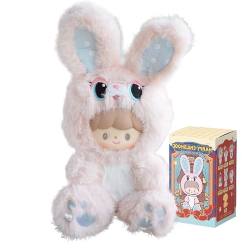 zZoton Retro Toys Serie Blind Box Action Figuren Mystery Box niedliche Zufallsspielzeug Geburtstagsgeschenk Weihnachten Sammelspielzeug für Desktop Ornamente, 1PC von Aven Rabbit