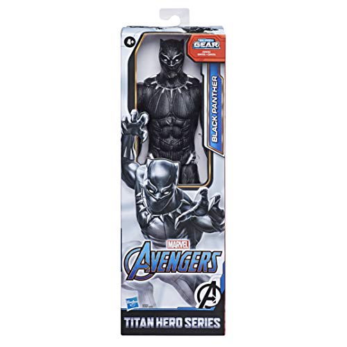Hasbro E7876ES0 Marvel Avengers Titan Hero Serie Black Panther, 30 cm große Actionfigur mit Titan Hero Power FX Port von Marvel