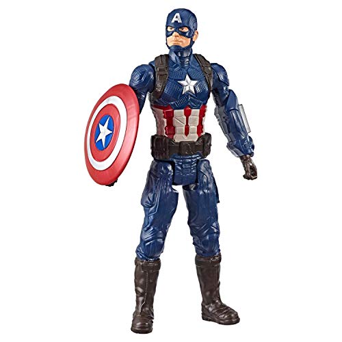 Avengers Endgame Titan Hero Captain America, 30 cm große Actionfigur von AVENGERS