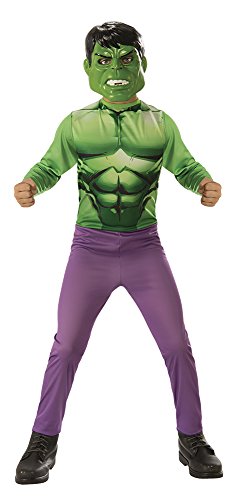 Rubies Avengers 640922-L, Hulk-Kostüm für Kinder, 8-10 Jahre von Rubies