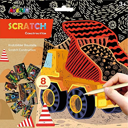 AVENIR 6301679 Scratch Boys Construction, Mehrfarbig von Avenir