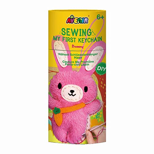 Avenir 6301638 DIY Nähset, Sewing Schlüsselanhänger Hase, Bastelset für Kinder, Kreativset, ab 6 Jahren Avenir 6301638 DIY Nähset, Sewing Schlüsselanhänger Hase, Bastelset für Kinder, Kreativset, ab 6 Jahren von Avenir