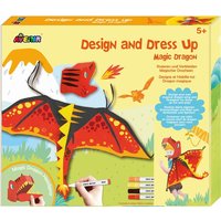 Avenir 6301771 - Design and Dress Up, Drachen-Kostüm-Bastelset, DIY von Avenir